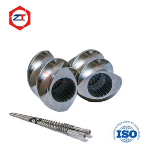 Elementos extrusores de doble tornillo de acero para herramientas para resinas de alta temperatura: resistentes al desgaste térmico